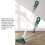 Green 8500PA Model Cordless Vacuum 500ml 40.8cm 6