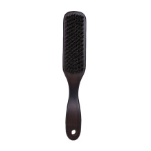 Men's Wooden Mustache & Beard Brush, Multi-functional, Dark Brown