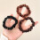 (Style 1) 6 Élastiques Cheveux pour Cheveux Bouclés 6