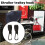 (1pcs) Adjustable Stroller Clips - Aluminum Alloy Carabiner Hooks 2