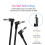 6.35mm Guitar Effect Cable Right Angle Anti Interference Flexible Pedal Cord 4
