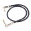 6.35mm Guitar Effect Cable Right Angle Anti Interference Flexible Pedal Cord 11