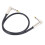 6.35mm Guitar Effect Cable Right Angle Anti Interference Flexible Pedal Cord 10