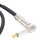 6.35mm Guitar Effect Cable Right Angle Anti Interference Flexible Pedal Cord 8