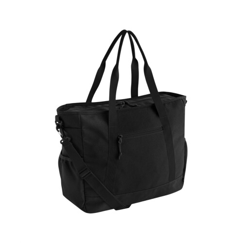 BagBase (One Size, Black) Bagbase Ramble Recycled Polyester Tote Bag