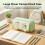 (C) Durable Flip-Top Pencil Case for Students 2