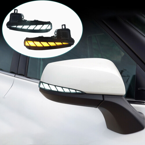 Luces Indicadoras Dinámicas LED de Señal de  para Espejo Retrovisor de Coche para  Alphard Vellfire Highlander Wildlander 2