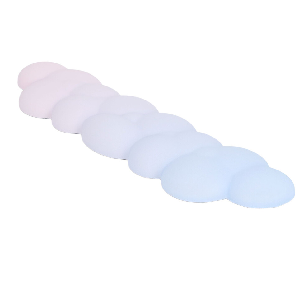 Ergonomic Cloud Shape Memory Foam Wrist Rest For Keyboard, 60-100% Layout 8241388621087