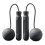 Weighted Ropeless Jump Rope PP Black Portable 2