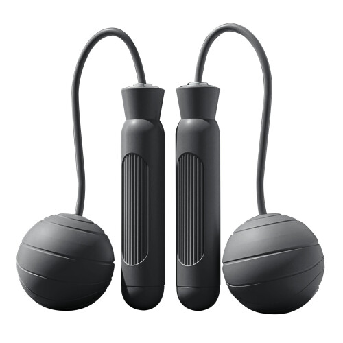 Weighted Ropeless Jump Rope PP Black Portable 1