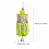 (Single style 2) Star Shaped Grass Rope Chew Toys for Birds 2