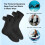 3mm Neoprene Diving Socks Black M Water Socks 5