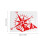 Red Car Mountain Compass Decals 60x45cm Strong Adhesion Universal 2