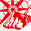 Red Car Mountain Compass Decals 60x45cm Strong Adhesion Universal 12