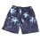 Blue 3D-Printed Board Shorts Men L Mesh Breathable 3