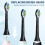 (Black) Electric Toothbrush Heads - Dual Clean, 2-Pack 3
