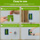 5PCS Drywall Marking Tool Green ABS Box Positioner 6