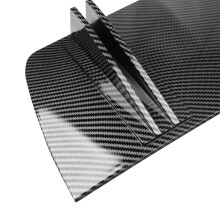 Rear Bumper Lip Diffuser 5 Fin Carbon 815x165mm