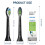 (Black) Electric Toothbrush Heads - Dual Clean, 2-Pack 11