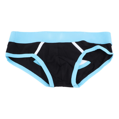 Men's Cotton Briefs MoistureWicking Black Size L 2
