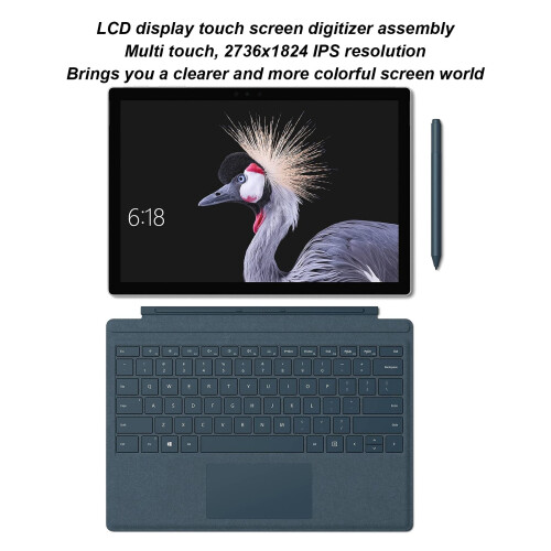12.3in OLED Screen Replacement for Pro 5/6 1796 2