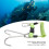 Spring Coiled Diving Hook - Stainless Steel Green 5