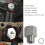 LS Master Adapter Set M16 1.5 to 1/8 NPT Silver 4