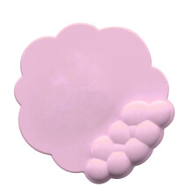Cloud Mouse Pad Memory Foam Pink 10.4x9.8x0.8in