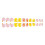 French Tip Press On Nails - Pink & Yellow, Reusable 6