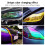 Headlight Tint Film 30x120cm Waterproof Universal 6