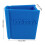 (Blue) 3D Bookmark Holder, PLA Plastic, Home Office Use 3