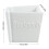(White) 3D Bookmark Holder, PLA Plastic, Home Office Use 2