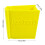 (Yellow) 3D Bookmark Holder, PLA Plastic, Home Office Use 3