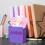 (Purple) 3D Bookmark Holder, PLA Plastic, Home Office Use 3