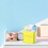 (Yellow) 3D Bookmark Holder, PLA Plastic, Home Office Use 4