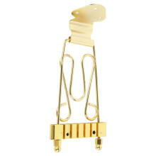 6-saitiger E-Bass Brücke Saitenhalter Gold