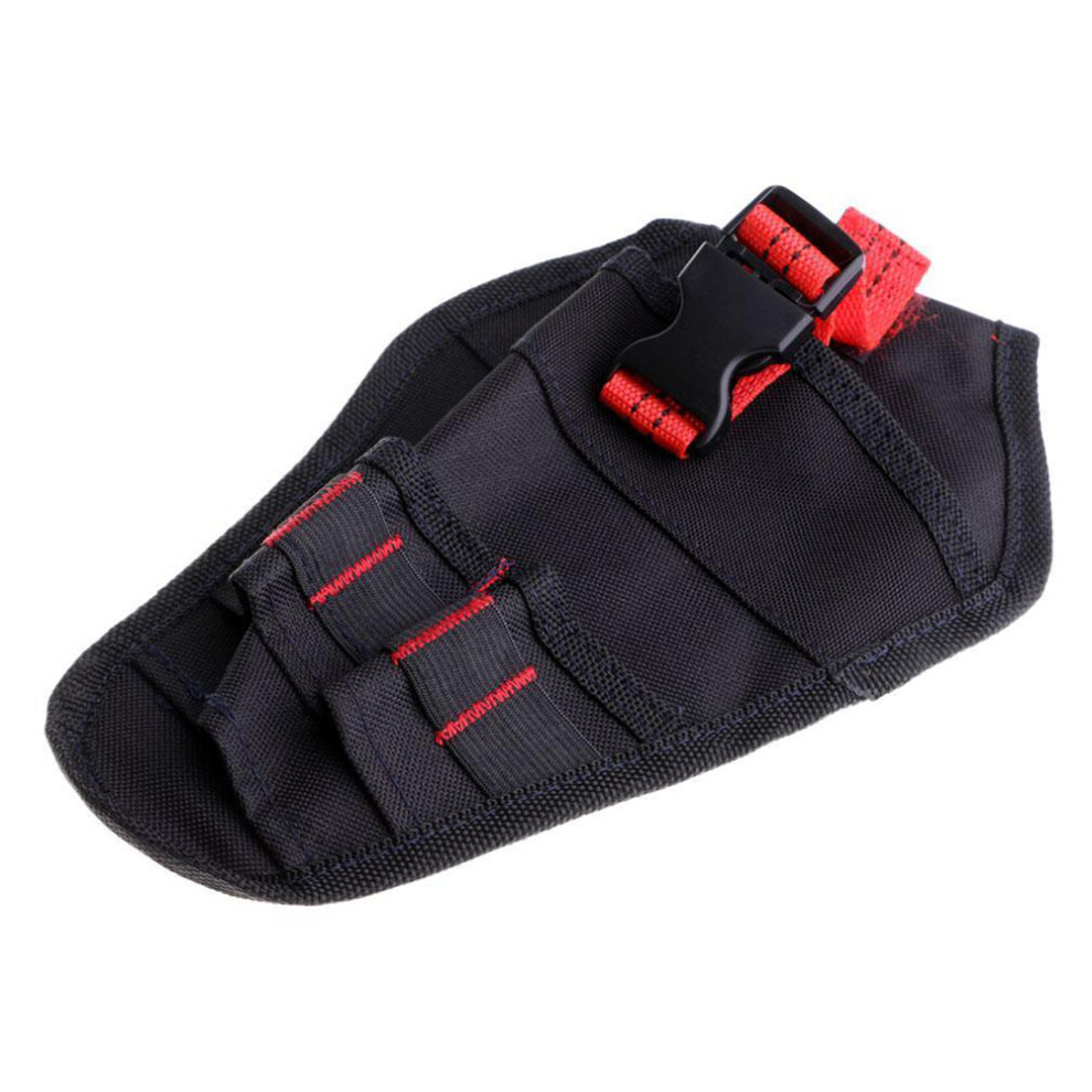 (Red) Impact Drill Holster With Belt Pouch 6001832442826