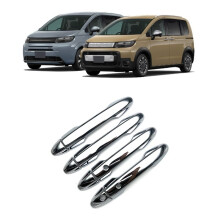 For Freed 2024 Car Exterior Door Handle Cover Trim Protection Accessories Silver