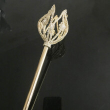 (Gold) Royal Fairy Princess Scepter with Rhinestones