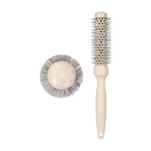 (Beige, 25) Wheat Straw Hair Roller for Blowouts & Styling