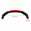 6x Front Bumper Splitter Glossy Black Red 11
