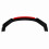 6x Front Bumper Splitter Glossy Black Red 20