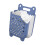 Wall Mounted Collapsible Laundry Basket L Blue Cap 9