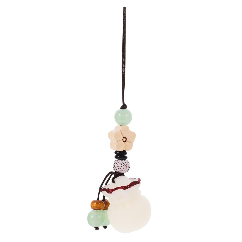 Bodhi Shaped Beaded Phone Lanyard Strap With Decorative Charm, AntiâDrop Wrist Strap For Phone Case 9092120899139