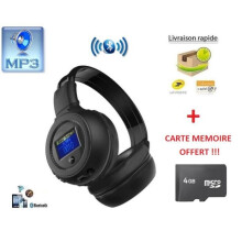 Wireless Bluetooth headphones - Built-in MP3 player - FM radio - 5-in-1 function