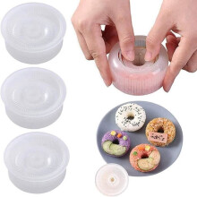 Sushi Mold, Set of 3 donut-shaped sushi molds for making rice ball sushi, rice ball mold, mold