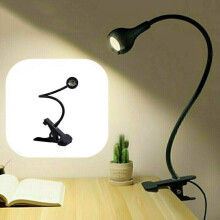 360 LED Clip-on Desk Lamp, Flexible Gooseneck Bed Lamp for Studying, Reading, and Working