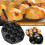 Τηγάνι - Tokoyaki - 12 τρύπες - Αντικολλητικό - Κράμα αλουμινίου - 33x18 cm 1