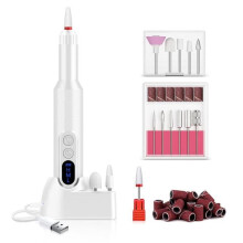 Nagelboor, ABURNUDREY Professionele elektrische nagelvijl-manicuremachine, professionele nagelboor