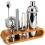 10-Piece Cocktail Shaker Set, Stainless Steel Bartender Tool, 750ml 1